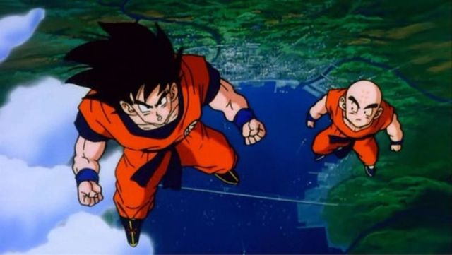 El bromance de Goku y Krilin