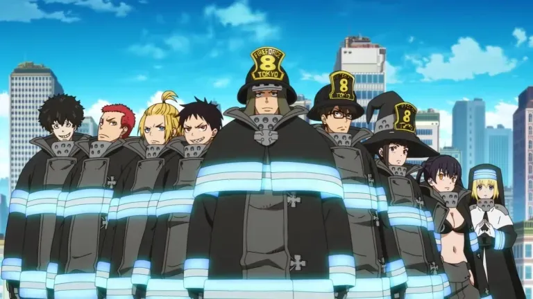 fire force crew anime