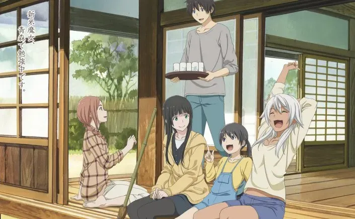 the flying witch anime