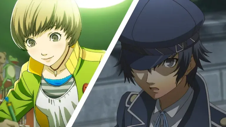 chie and naoto from persona 4