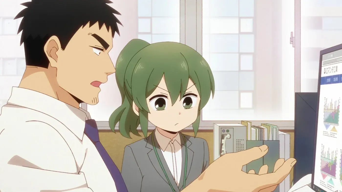 workplace romance anime scaled