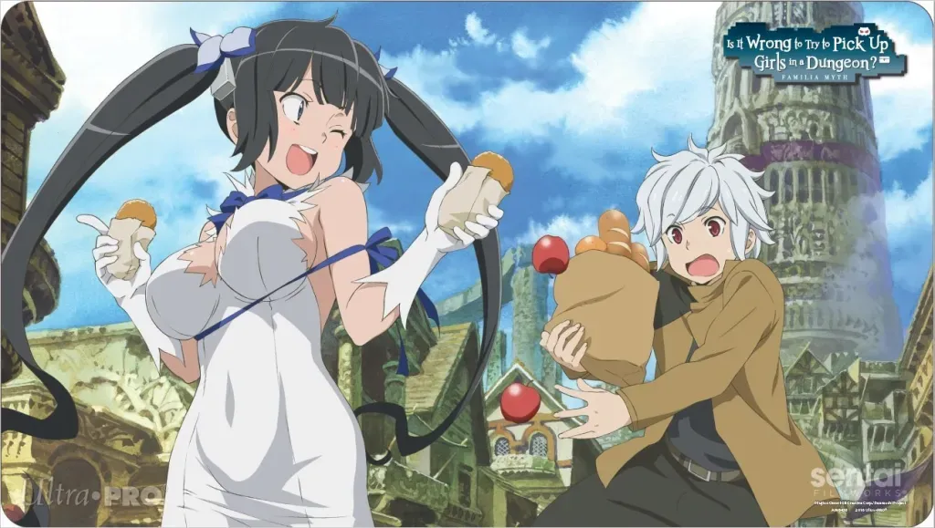 anime series like is it wrong to try to pick up girls in a dungeon